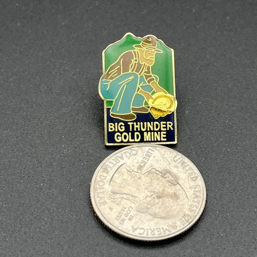 Big Thunder Gold Mine‎ Keystone South Dakota Prospector Lapel Hat Pin
